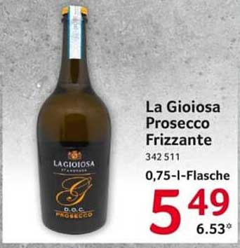 La Gioiosa Prosecco Frizzante