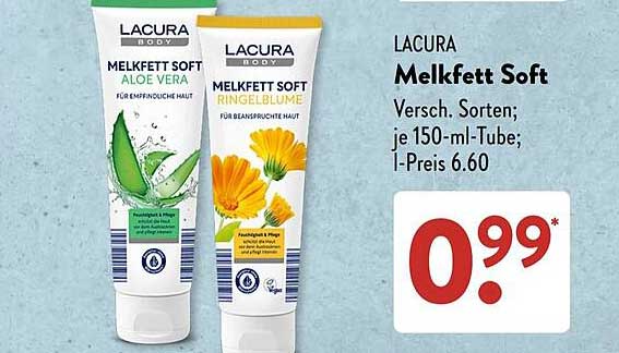LACURA Melkfett Soft