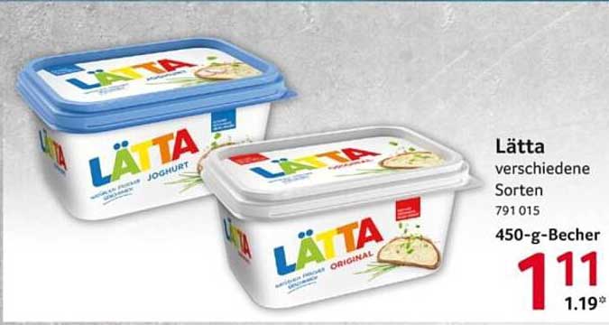 Lätta verschiedene Sorten 450-g-Becher
