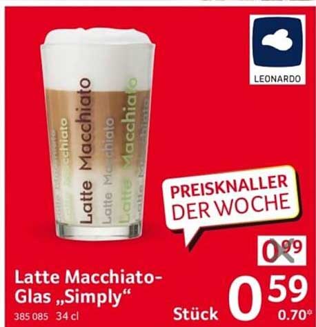 Latte Macchiato-Glas „Simply“