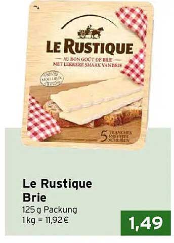 Le Rustique Brie