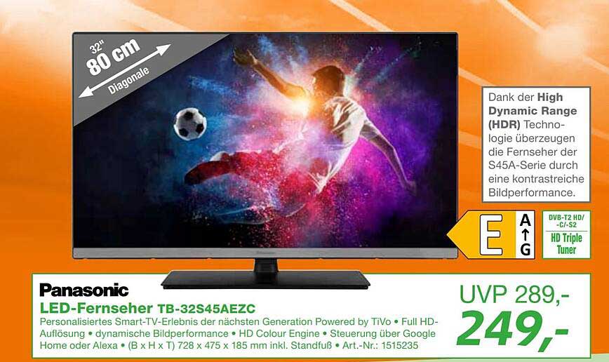 LED-Fernseher TB-32S45AEZC