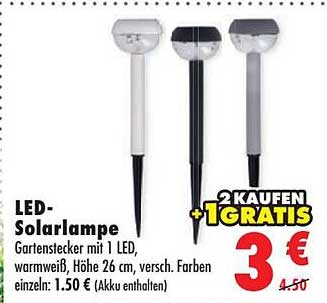 LED-Solarlampe