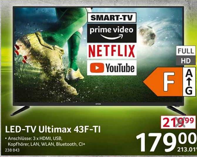 LED-TV Ultimax 43F-TI
