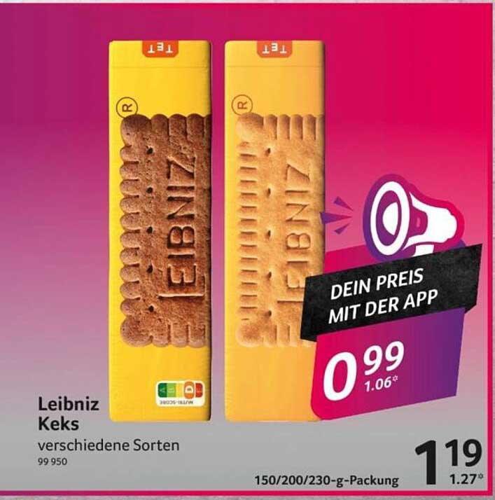 Leibniz Keks verschiedene Sorten