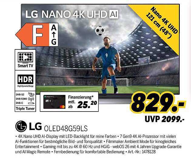 LG NANO 4K UHD AI