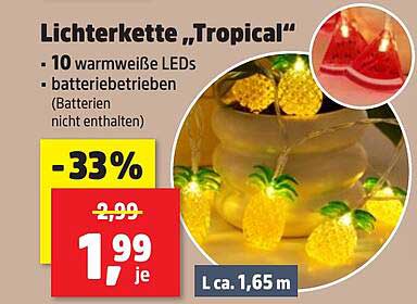 Lichterkette „Tropical“