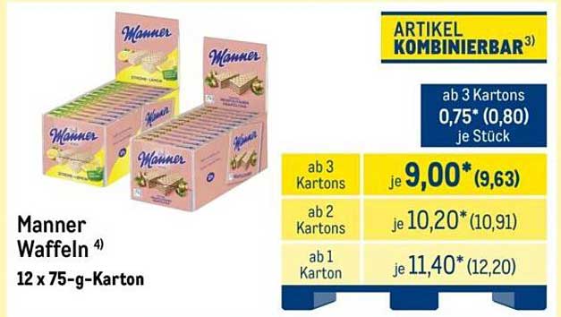 Manner Waffeln