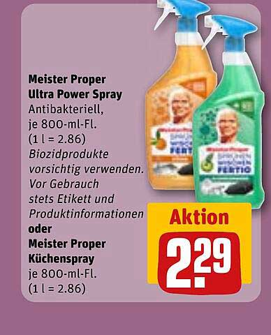 Meister Proper Ultra Power Spray