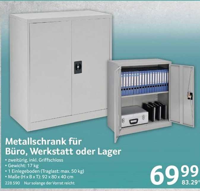 Metallschrank für Büro, Werkstatt oder Lager
