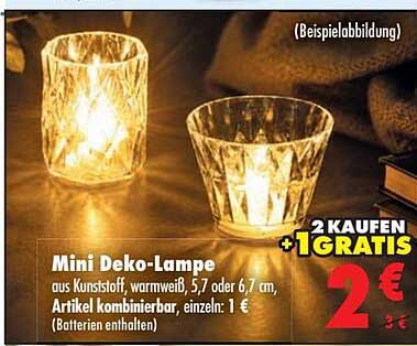 Mini Deko-Lampe
