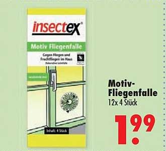 Motiv-Fliegenfalle 12 x 4 Stück