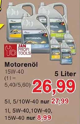 Motorenöl 15W-40