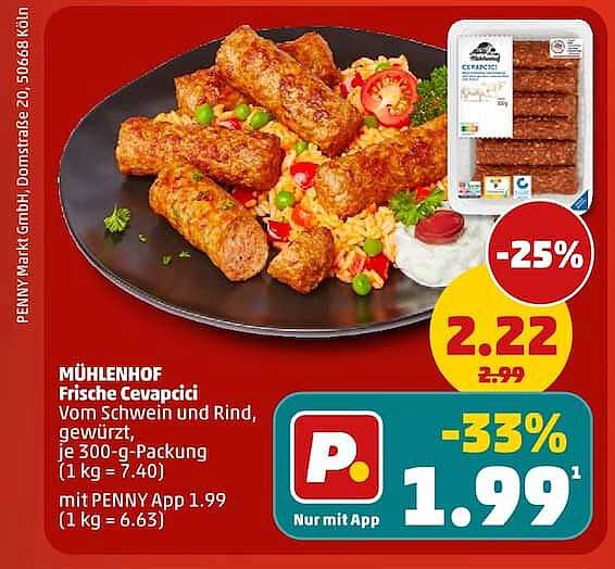 MÜHLENHOF Frische Cevapcici
