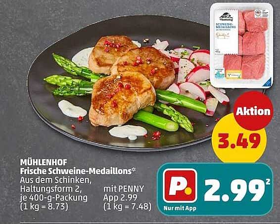 MÜHLENHOF Frische Schweine-Medaillons*