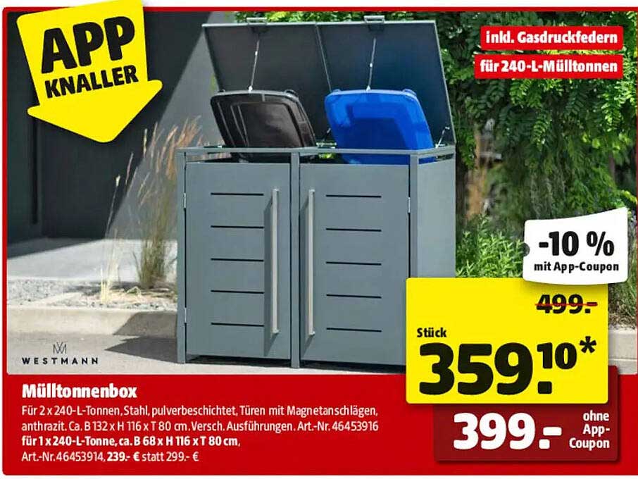 Mülltonnenbox