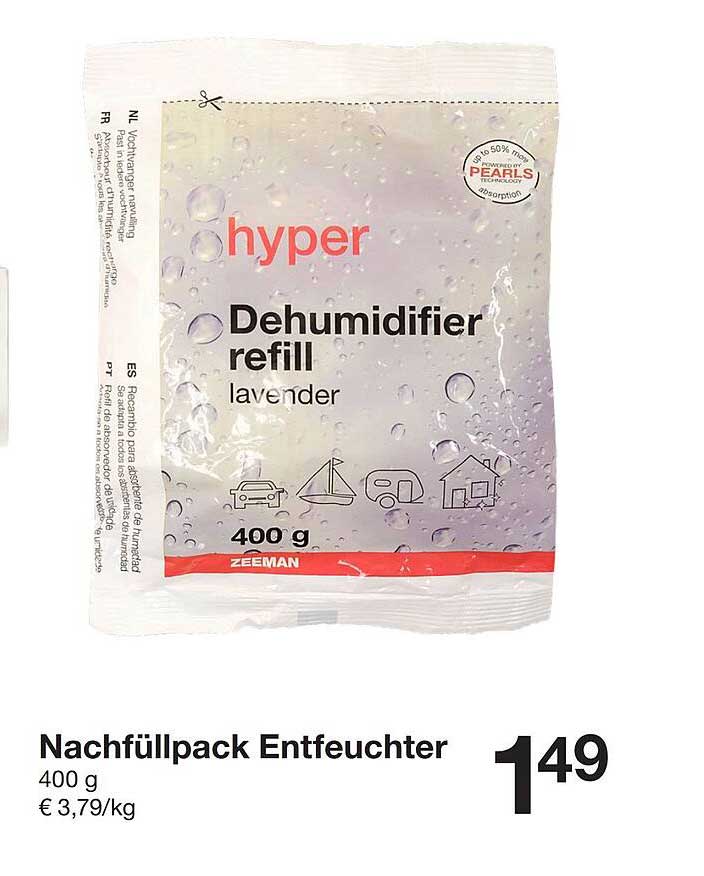 Nachfüllpack Entfeuchter