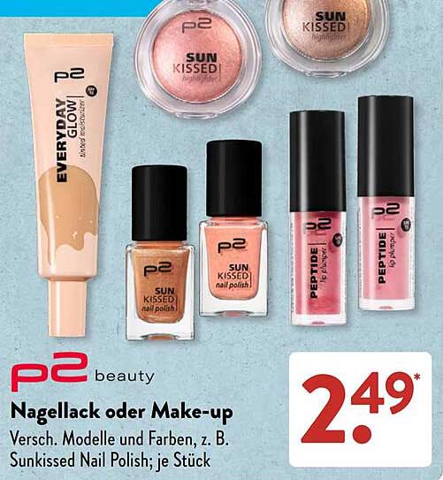 Nagellack oder Make-up
