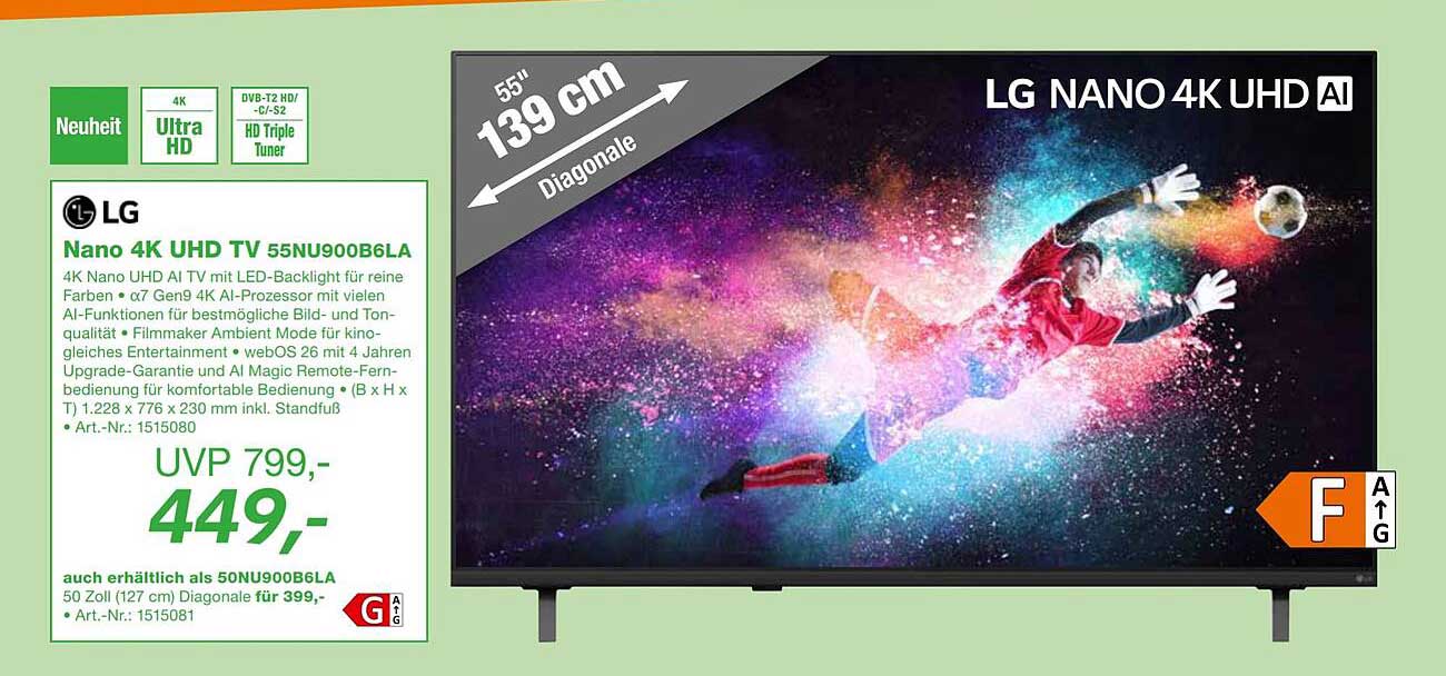 Nano 4K UHD TV 55NU900B6LA