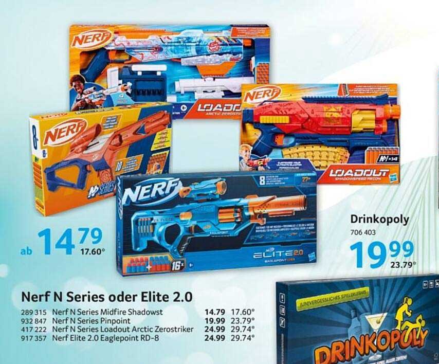 Nerf N Series oder Elite 2.0