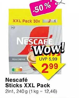 Nescafé Sticks XXL Pack