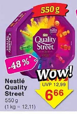Nestlé Quality Street 550 g (1 kg = 12,11)