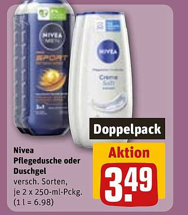 Nivea Pflegedusche oder Duschgel