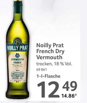 Noilly Prat French Dry Vermouth trocken, 18 % Vol. 1-l-Flasche