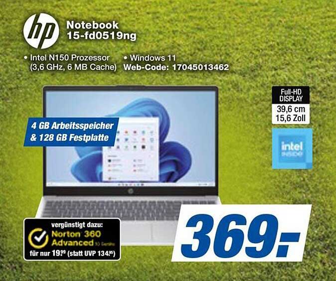 Notebook 15-fd0519ng