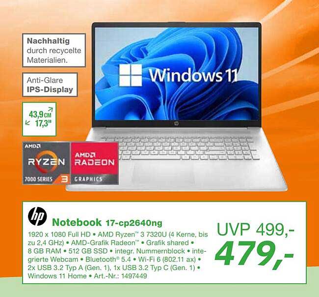 Notebook 17-cp2640ng