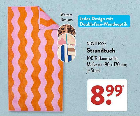 NOVITESSE Strandtuch
