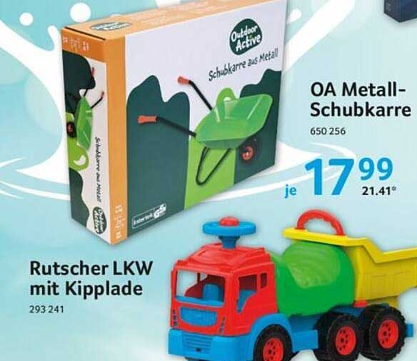 OA Metall-Schubkarre