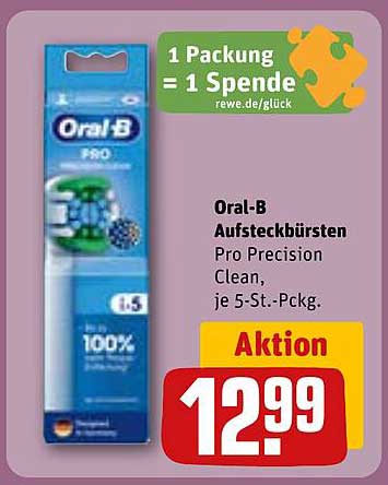 Oral-B Aufsteckbürsten Pro Precision Clean, je 5-St.-Pckg.