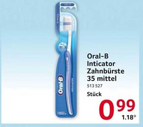 Oral-B Inticator Zahnbürste 35 mittel 513 527 Stück