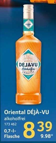Oriental DÉJÀ-VU alkoholfrei 0,7-l-Flasche