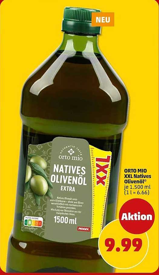 ORTO MIO XXL Natives Olivenöl