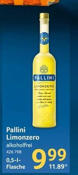 Pallini Limonzero alkoholfrei