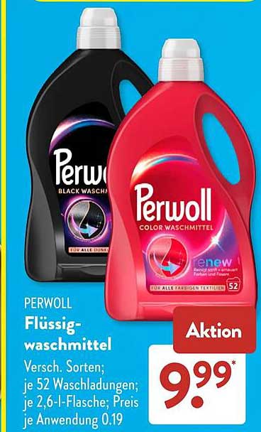 Perwoll Flüssigwaschmittel