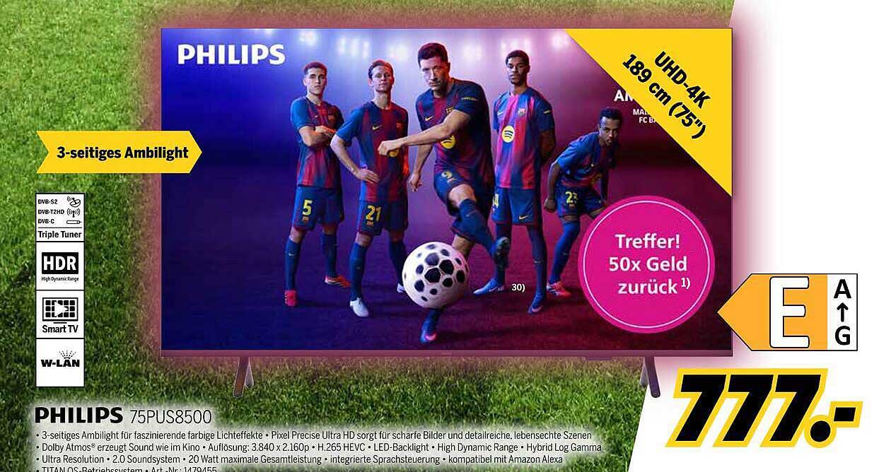 PHILIPS 75PUS8500