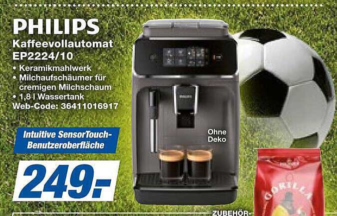 PHILIPS Kaffeevollautomat EP2224/10