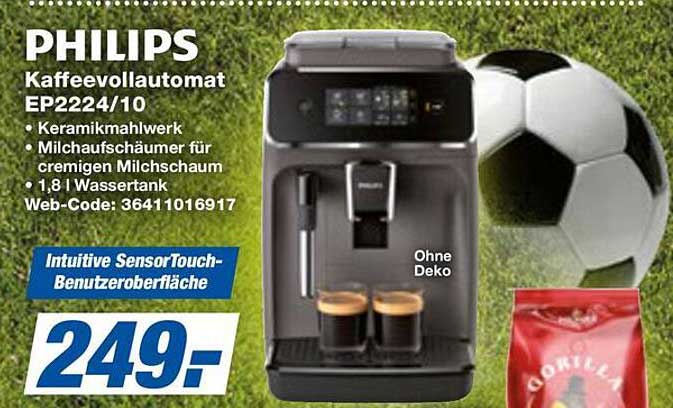 PHILIPS Kaffeevollautomat EP2224/10