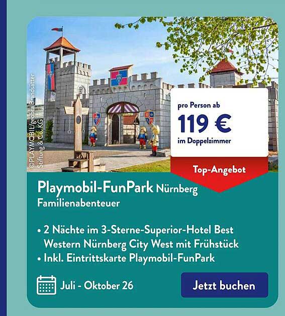 Playmobil-FunPark Nürnberg Familienabenteuer
