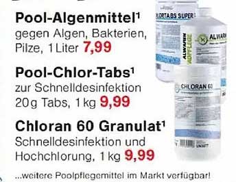 Pool-Algenmittel gegen Algen, Bakterien, Pilze, 1 Liter