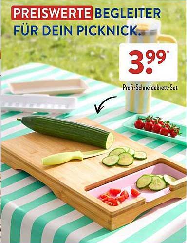 PREISWERTE BEGLEITER FÜR DEIN PICKNICK.