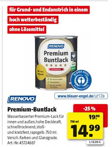 Premium-Buntlack