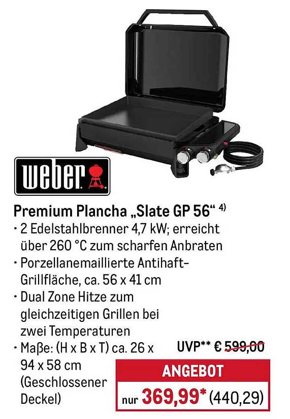 Premium Plancha „Slate GP 56“