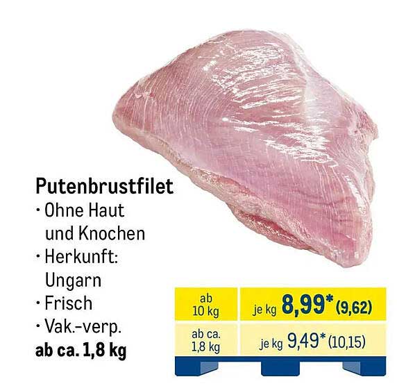 Putenbrustfilet