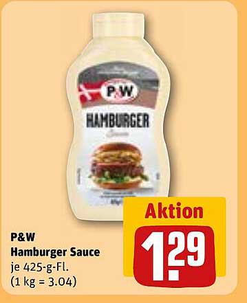 P&W Hamburger Sauce