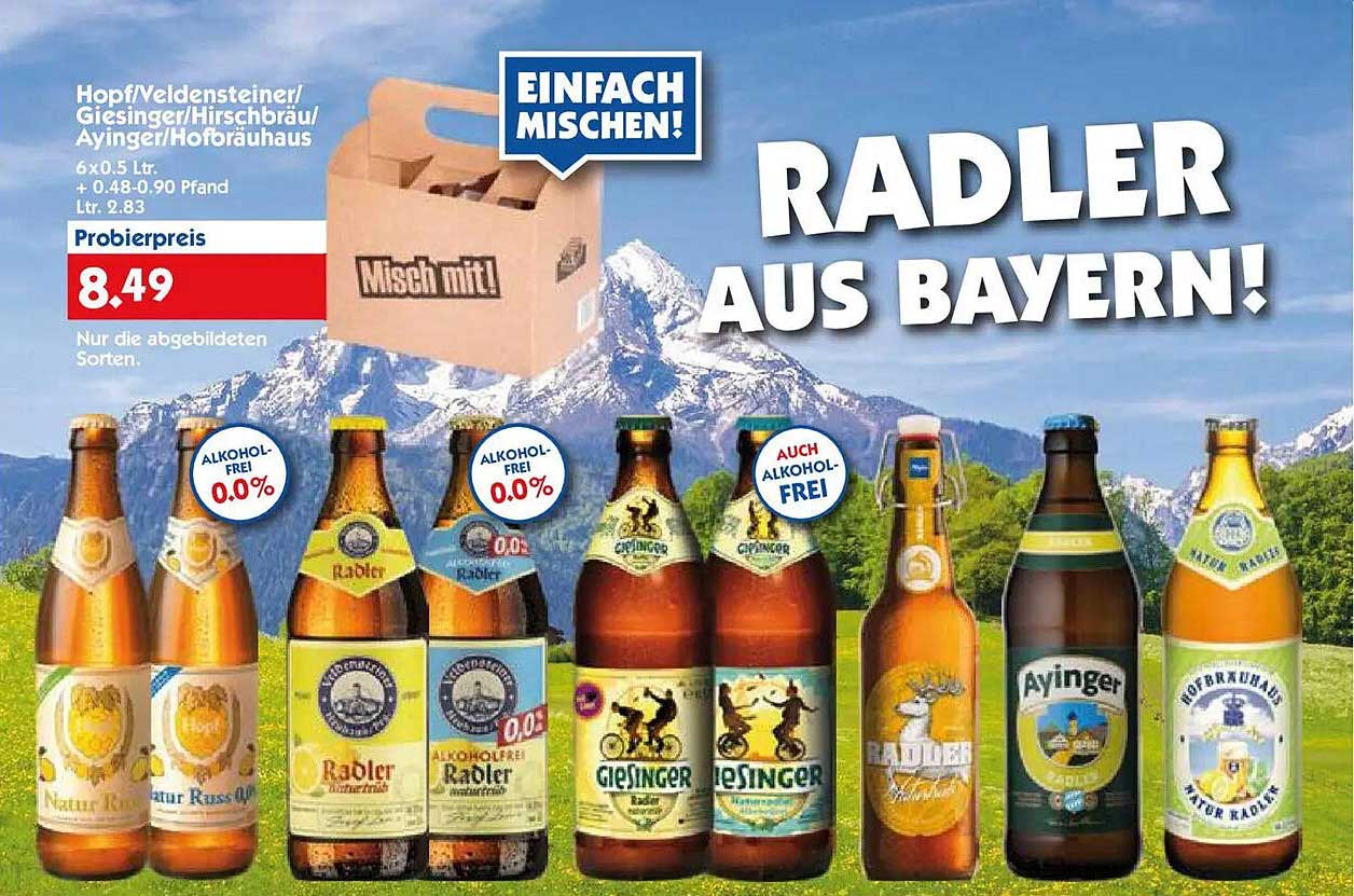 RADLER AUS BAYERN!