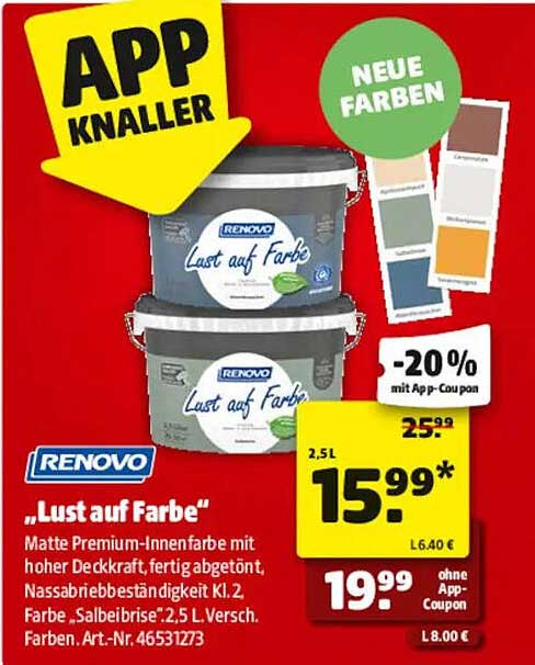 RENOVO „Lust auf Farbe“